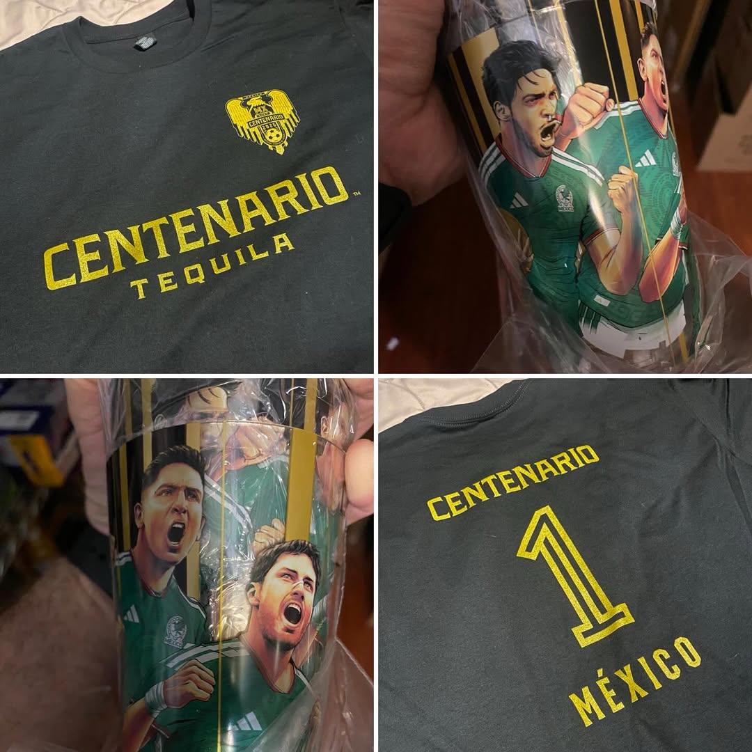 Who wants a collector’s 2026 World Cup Mexico @grancentenariotequila t-shirt?!? at Danny Murry's Irish Pub